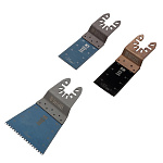 Набор насадок для МФИ по дереву и металлу Denzel 782403 (3шт) Набор насадок для МФИ по дереву и металлу Denzel 782403 (3шт)