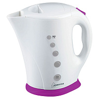 Чайник электрический Homestar HS-1005 1.7л бело-фиолетовый 002682
