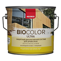 Защитно-декоративный состав для дерева Biocolor Ultra палисандр (2.7л)