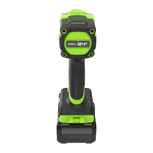 Гайковерт аккумуляторный Greenworks IW5500 ударный 1/2" картон 24В 500Нм(бесщеточн)  3 режима 1акк*4.0а/ч+з/у (3805007CUB) купить