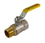 Кран шаровой для газа г-ш ручка-рычаг 3/4"