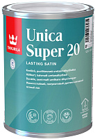 Лак для дерева TIKKURILA Unica Super 20 Бесцветный полуматовый - 0.9 л
