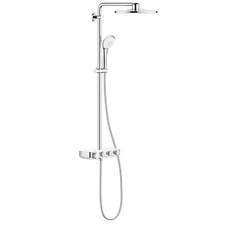 Система душевая Euphoria SmartControl 310 DUO с термостатом для душа цвет белая луна GROHE 26507LS0 купить