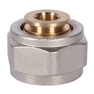 Фитинг компрессионный 20*2.9*3/4 для труб PEX-AL-PEXc Rommer RFC-1026-202934 купить