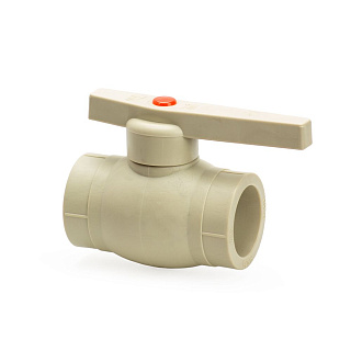 Кран шаровой PPR 32 Lammin полипропиленовый серый Lm31072000032G купить