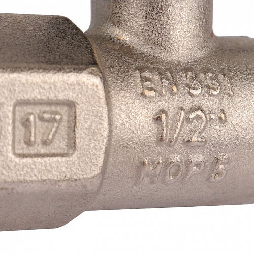Кран шаровой с накидной гайкой Stout внутренняя резьба ручка бабочка 1/2" PN30 SVB-0009-000015 купить