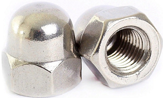 Гайка колпачковая DIN1587 М5 10шт Fixbox 552850 купить