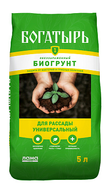 Биогрунт "Для рассады универсальный"  5л Богатырь Lt001128 купить