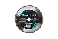 Диск пильный   255*30/25.4мм*100 Optima алюм. тв спл Metallica
