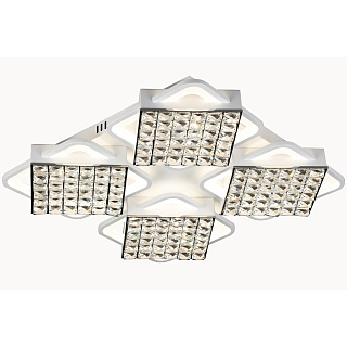 Люстра Schaffner Favor 39050-4 LED 224W 19040LM 3000K-6000K белый купить