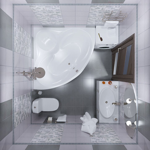 Ванна Сабина 160 ЭКСТРА  160*160см  Triton Н0000099987 купить