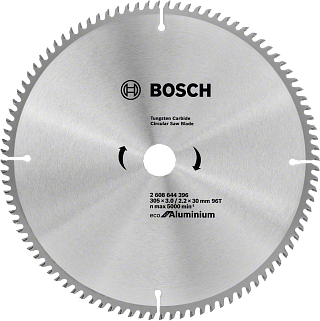 Диск пильный Bosch ECO ALU/Multi 305*30*2.2мм зубьев 96  по алюминию (2608644396) купить