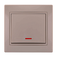 Выключатель LEZARD MIRA 701-0303-111 1-клавишный