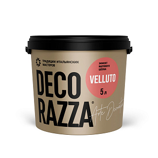 Декоративное покрытие Decorazza Velluto 5 кг купить