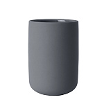 Стакан для зубных щеток настольный FEEL GRAY серый,керамика FORA FOR-FE044GR Стакан для зубных щеток настольный FEEL GRAY серый,керамика FORA FOR-FE044GR