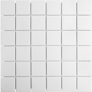 Мозаика Starmosaic White Antislip противоскользящая 48*48мм керамика 306*306мм купить