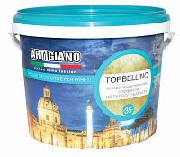 Краска декоративная эффект шёлковый бархат TORBELLINO ARTIGIANO 15281 (2.5л)