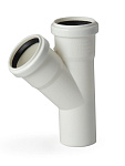 Тройник малошумный для канализации 50*50/45° Lammin Lm39090505045(75/1) Тройник малошумный для канализации 50*50/45° Lammin Lm39090505045(75/1)