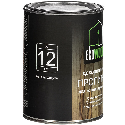 Пропитка декоративная для древесины EKOWOOD калужница (0.75л) купить
