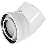 Отвод 45 конденсационный D 80 п-м / 125 п-м коаксиальный Rommer RCA-8012-000045 Отвод 45 конденсационный D 80 п-м / 125 п-м коаксиальный Rommer RCA-8012-000045