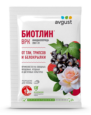 Препарат от тли и белокрылки Биотлин ВРК 3мл Август купить