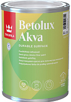 Краска для полов Betolux Akva полуглянцевая база А белая Tikkurila (0.9л)