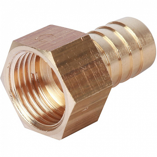 Штуцер внутренняя резьба для шлангов латунь 1/2"*16мм STOUT SFT-0036-001216 купить
