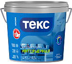 Краска Текс Профи интерьерная для стен и потолков супербелая (База А) 6.8 кг Краска Текс Профи интерьерная для стен и потолков супербелая (База А) 6.8 кг