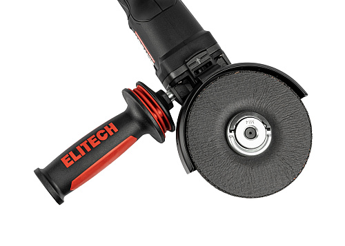 Шлифмашина угловая аккумуляторная ELITECH HD CAG 2012DSL удл. кейс ESS 20В б/щ ф125 рег.об 2акк*4.0а/ч(ELP)+з/у (E2213.075.02) купить