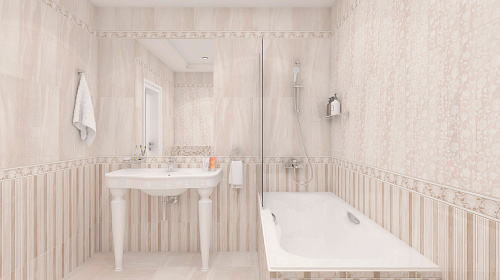 Вставка настенная Tender Marble, мозаика бежевый, 30*30см LB-CERAMICS 1932-0010 купить