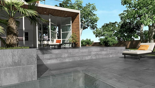 Боковина ступени REMATE RECTO GRIS 3*33см Exagres купить