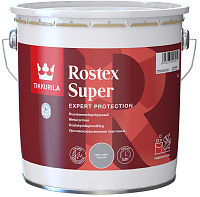 Противокоррозионная грунтовка Tikkurila Rostex Super Cветло-серая 3 л