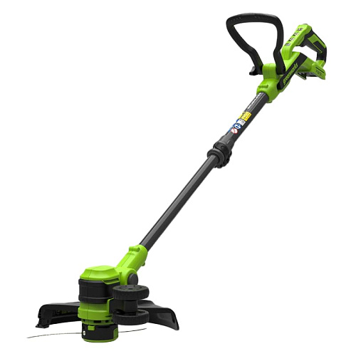 ТрТриммер аккумуляторный Greenworks ST3002  (нижний двиг.) 24В, бесщет 30см без акк и з/у(тушка) (ST3002A3) купить