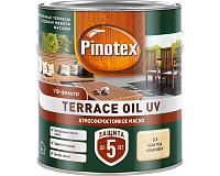 Масло для террас Terrace Oil UV бесцветная база CLR (2.5л) Pinotex 50035042
