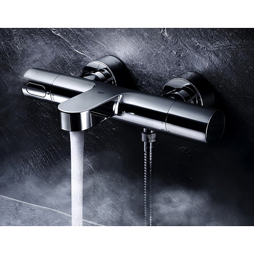 Смеситель Grohtherm 3000 Cosmopolitan для ванны термостатический цвет хром, GROHE 34276000 купить