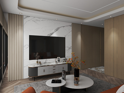 Панель стеновая Calacatta White glossy B connect Bonaparte купить
