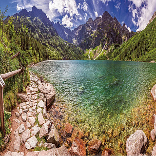 Фотообои У озера, 1.3х2.5м DECOCODE 13-0527-PG купить