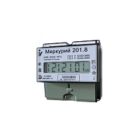 Счетчик Меркурий 201.8 однотарифный  1фазный (220V)