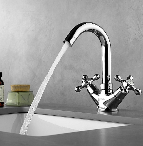 Смеситель Lemark Standart для умывальника, хром LM2107C купить