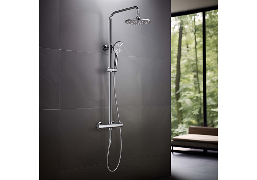 Система душевая ЕВРОПА термостатическая хром Aquatek AQ2343CR купить