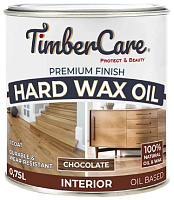  Масло защитное с твердым воском Hard Wax Oil Chocolate Шоколадный TimberCare 350103 (0.231л)