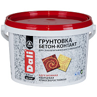 Грунтовка адгезионная Dali БЕТОН-КОНТАКТ индикаторный розовый 3.5 кг