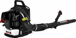 Воздуходувка ELITECH HD BP 5215R бензиновая ранцевая 2.0лс/1.5кВт 52см3 78м/с 720м3/ч 8.7 кг (E1608.011.00) купить