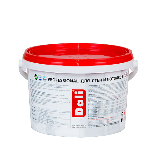 Краска для стен и потолков Dali Professional 7 (База А) 2.5 л купить