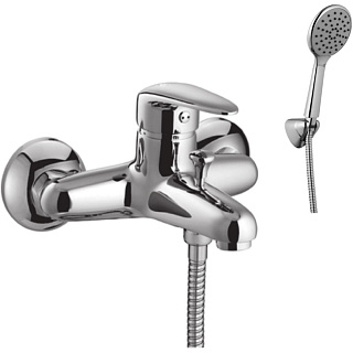 Смеситель Lemark Pramen LM3302C для ванны с коротким литым изливом хром купить