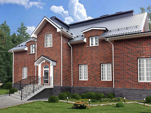 Кирпич керамический лицевой пустотелый 0.7НФ 250*85*65 мм Бавария микс, KC-Keramic КР-л-пу 0.7НФ/150/75 купить