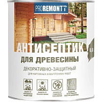 Антисептик Proremontt деревозащитное средство орегон Лакра 0006558 (0.8л)