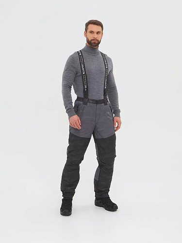 Костюм зимний   Горка-Люкс ткань Breathable Camo цвет Серый р.52/54-170/176см HUNTSMAN купить