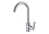 Смеситель для кухни с полукруглым изливом ВЕГА Aquatek AQ1082CR хром