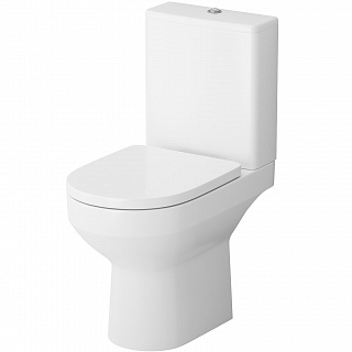 Унитаз-компакт AM.PM Spirit V2.0 FlashClean C708600WH с сиденьем C707858WH с микролифтом белый глянец купить